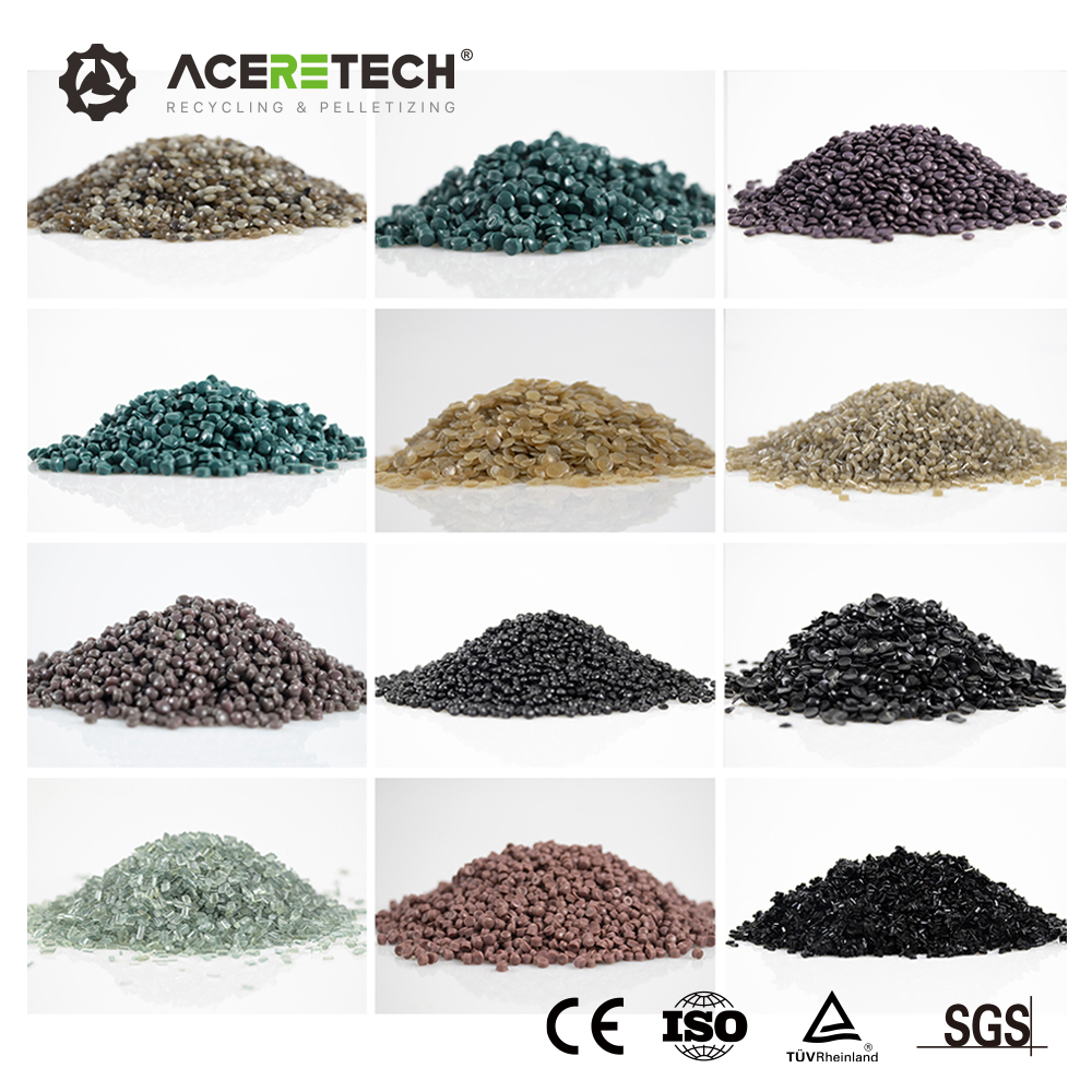 ACS-Pro Professional Team Service Plastic Recycling Compounding Pelletizing Machine With Dust Removal Device
