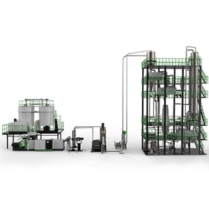 SSP (Continuity) Pet Waste Recycled Plastic Pelletizing Machine For IV Increase