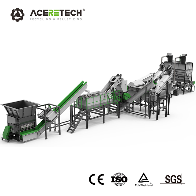 AWS-HDPE Best Price Small Plastic Bottle Recycling Machine
