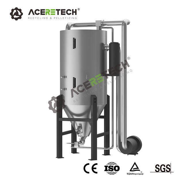 Waste Plastic Recycling Machine With VOC Dehumidification And Drying System