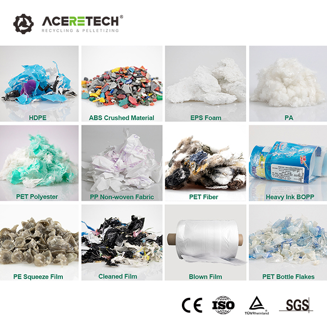 Efficient Granulator Plastic Machine Line