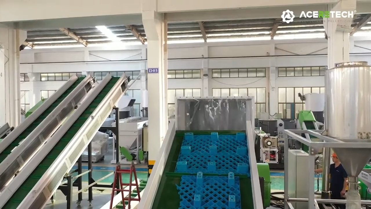 GF Plastic Recycling Crusher Machine
