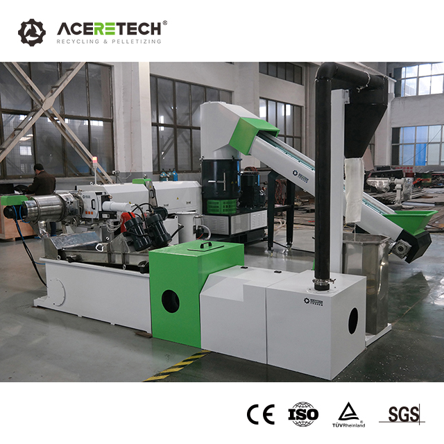 ACS-H Carbon Steel Waste Plastic Recycling Granulating Machine
