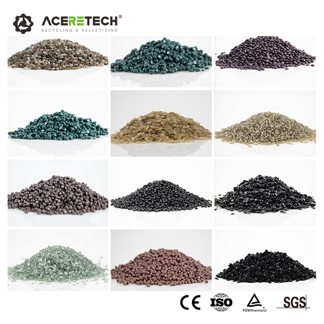 ASE High Quality Recycled Plastic Single Screw Extruder And Pelletizing System For Rigid Plastic Scraps